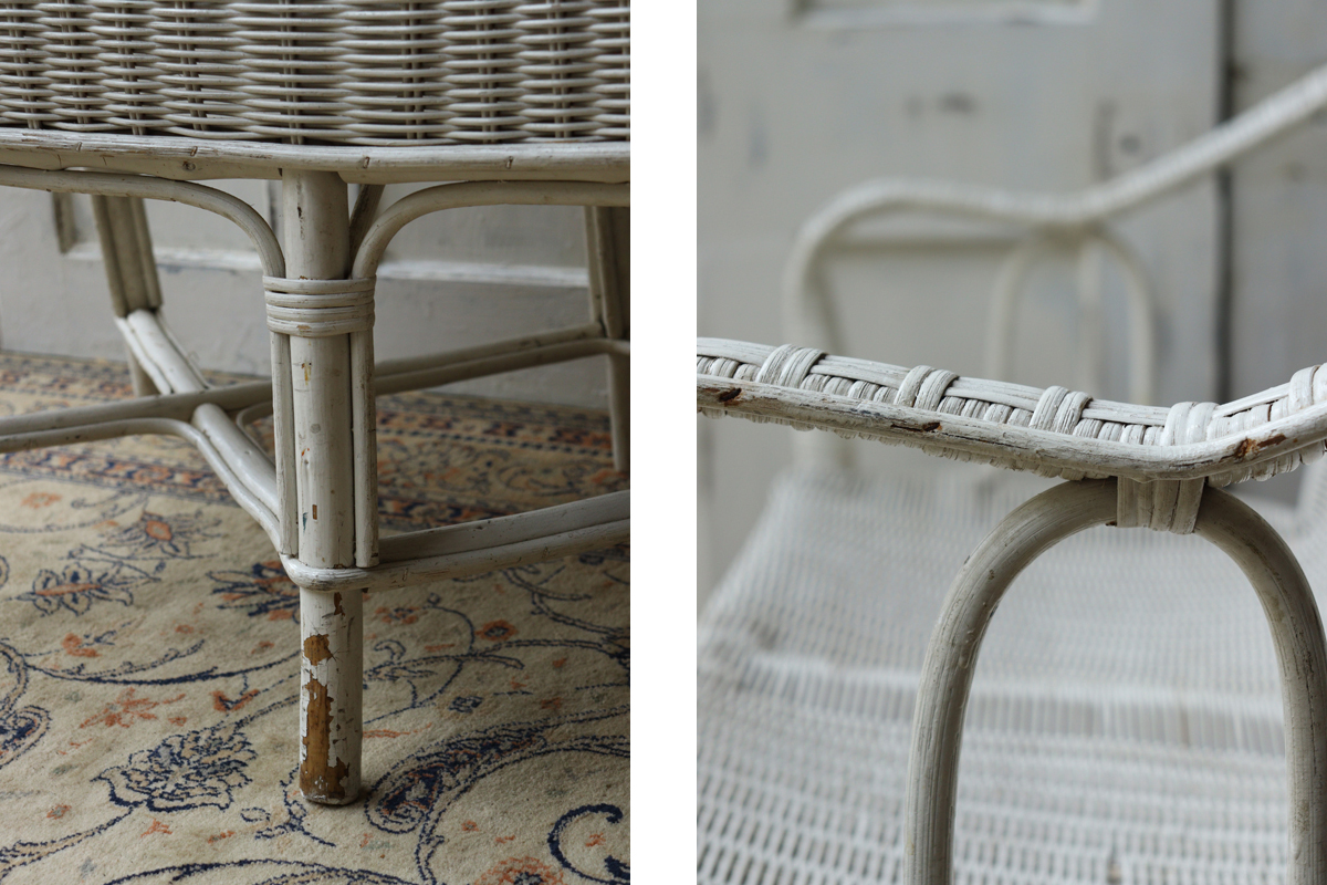 フランスアンティーク チェア ホワイトペイント フレンチペイント アンティークチェア.White6A フランスアンティーク家具 小椅子